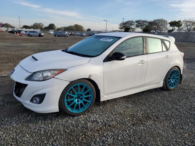 JM1BL1L44D1734886 - 2013 MAZDA SPEED 3 WHITE photo 1