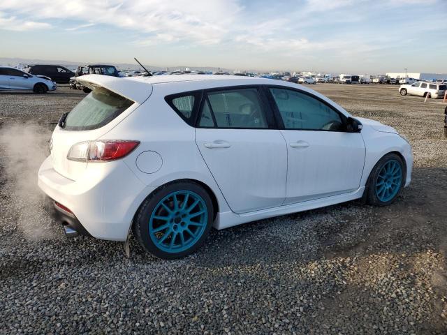 JM1BL1L44D1734886 - 2013 MAZDA SPEED 3 WHITE photo 3