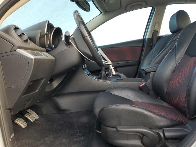 JM1BL1L44D1734886 - 2013 MAZDA SPEED 3 WHITE photo 7