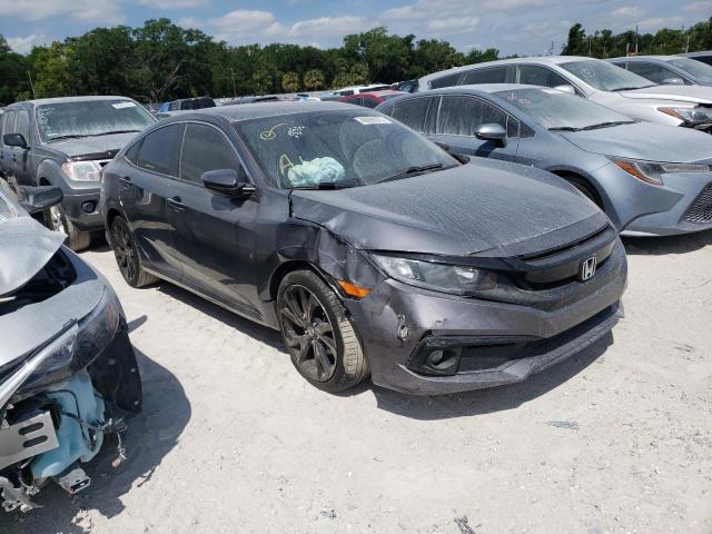 2HGFC2F84LH509746 - 2020 HONDA CIVIC SPORT 灰色 照片 4