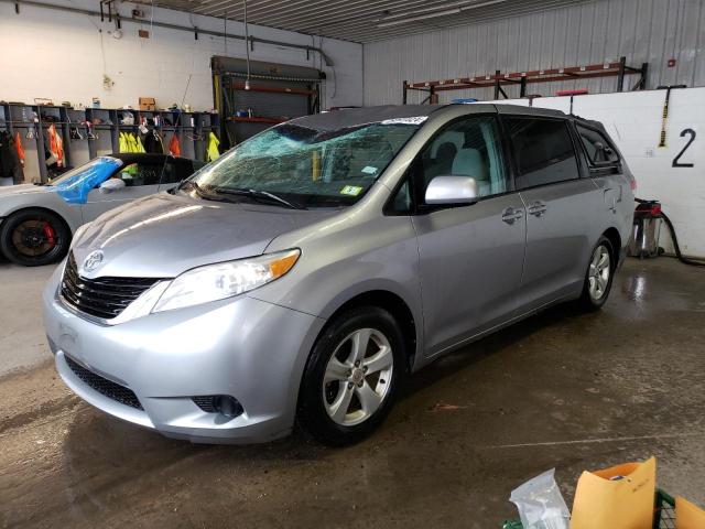 5TDKK3DC3BS037729 - 2011 TOYOTA SIENNA LE SILVER photo 1