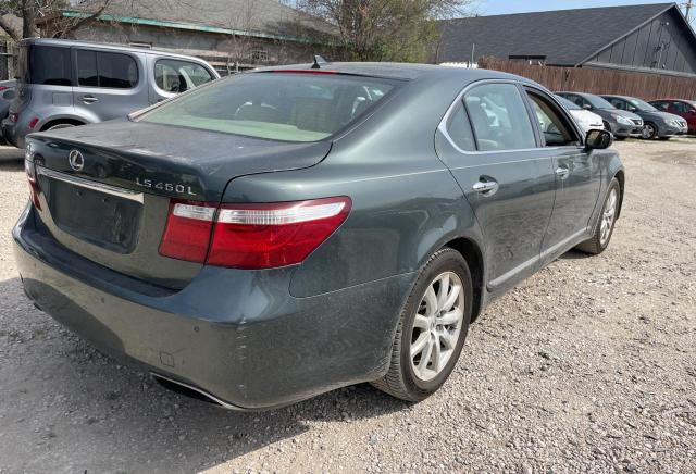 JTHGL46F575003643 - 2007 LEXUS LS 460L GREEN photo 4