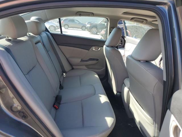 2HGFB2F99DH515717 - 2013 HONDA CIVIC EXL ნაცრისფერი ფოტო 10