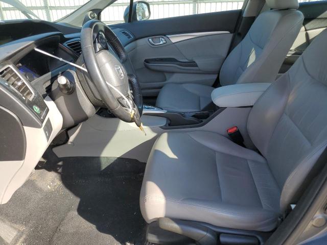 2HGFB2F99DH515717 - 2013 HONDA CIVIC EXL GRAY photo 7