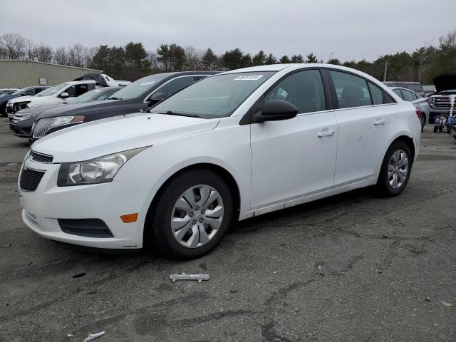 1G1PC5SH9C7113004 - 2012 CHEVROLET CRUZE LS WHITE photo 1