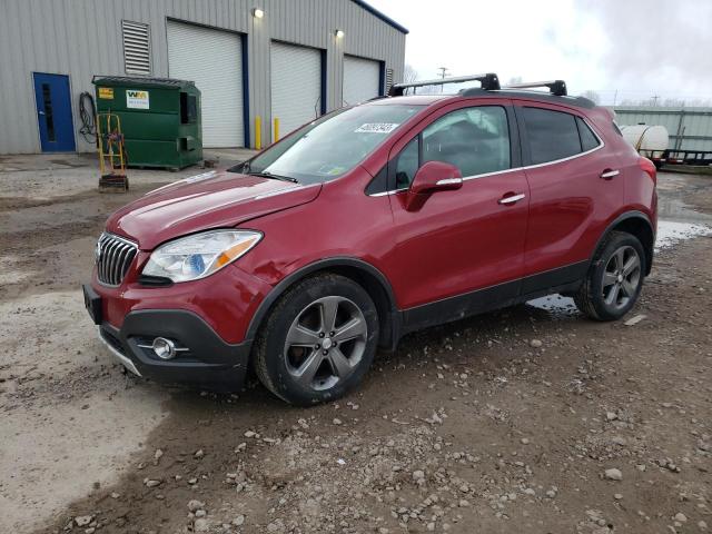 KL4CJHSB4EB662676 - 2014 BUICK ENCORE PREMIUM MAROON photo 1