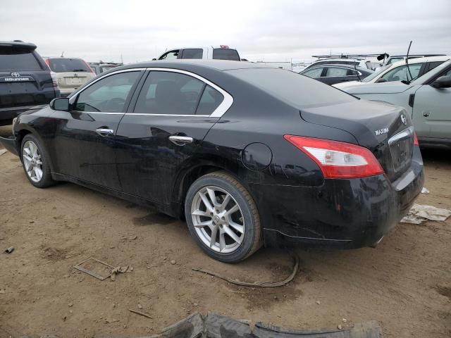 1N4AA5APXBC864460 - 2011 NISSAN MAXIMA S BLACK photo 2