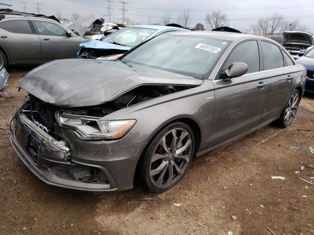 WAUHGAFC7EN043408 - 2014 AUDI A6 PRESTIGE ნაცრისფერი ფოტო 1