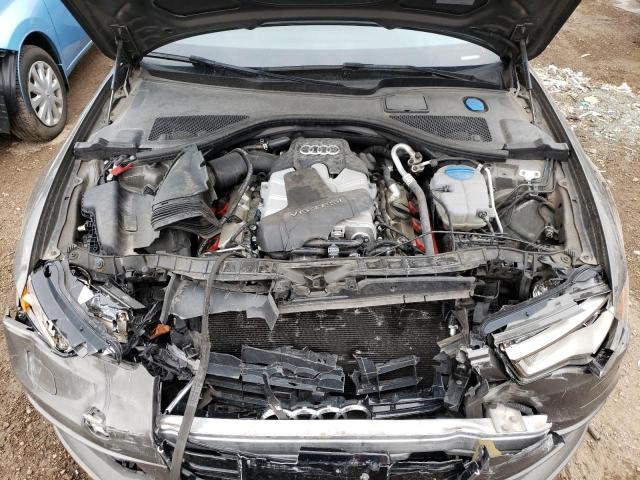 WAUHGAFC7EN043408 - 2014 AUDI A6 PRESTIGE ნაცრისფერი ფოტო 11