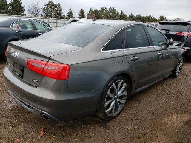 WAUHGAFC7EN043408 - 2014 AUDI A6 PRESTIGE GRAY photo 3