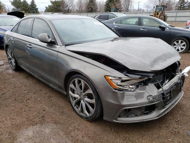 WAUHGAFC7EN043408 - 2014 AUDI A6 PRESTIGE ნაცრისფერი ფოტო 4