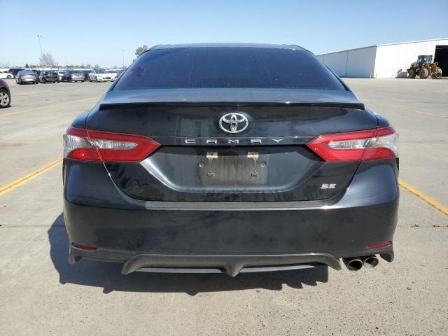 4T1B11HK9JU674770 - 2018 TOYOTA CAMRY L BLACK photo 6