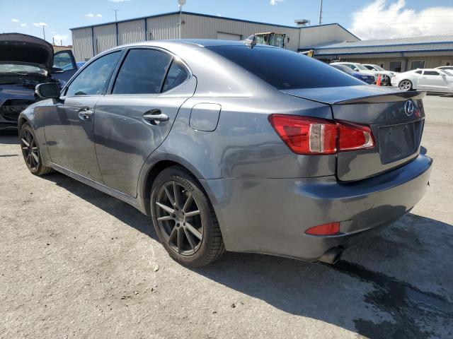 JTHBF5C26C5174470 - 2012 LEXUS IS 250 CHARCOAL photo 2