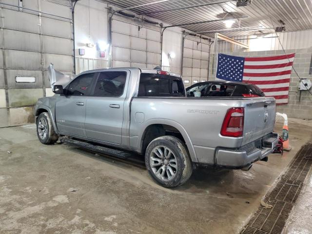 1C6RREJT7LN160636 - 2020 RAM 1500 LARAMIE SILVER photo 2