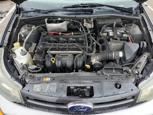 1FAHP3GN5AW176094 - 2010 FORD FOCUS SES GRAY photo 11