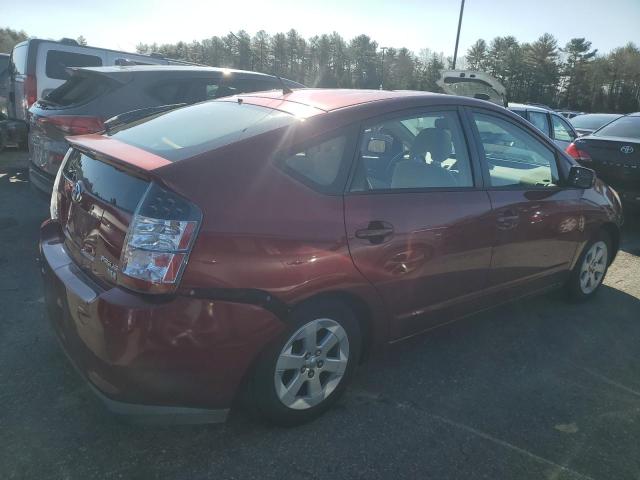 JTDKB20U357039987 - 2005 TOYOTA PRIUS MAROON photo 3