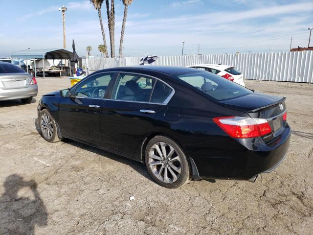 1HGCR2F51FA103739 - 2015 HONDA ACCORD SPORT BLACK photo 2