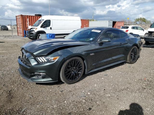1FA6P8CF2F5411065 - 2015 FORD MUSTANG GT CHARCOAL photo 1