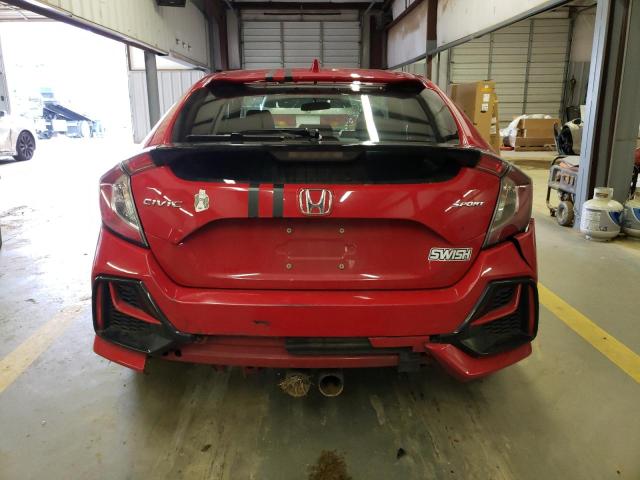 SHHFK7H42LU218210 - 2020 HONDA CIVIC SPORT 红色 照片 6