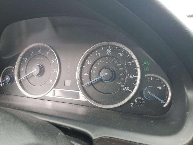 5J6TF2H55DL004759 - 2013 HONDA CROSSTOUR EXL ვერცხლისფერი ფოტო 9