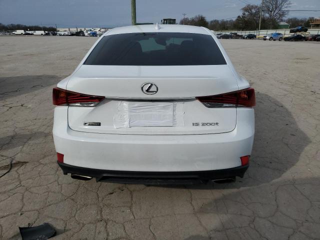 JTHBA1D21H5051415 - 2017 LEXUS IS 200T WHITE photo 6