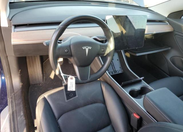 5YJ3E1EA1JF164379 - 2018 TESLA MODEL 3 BLUE photo 8