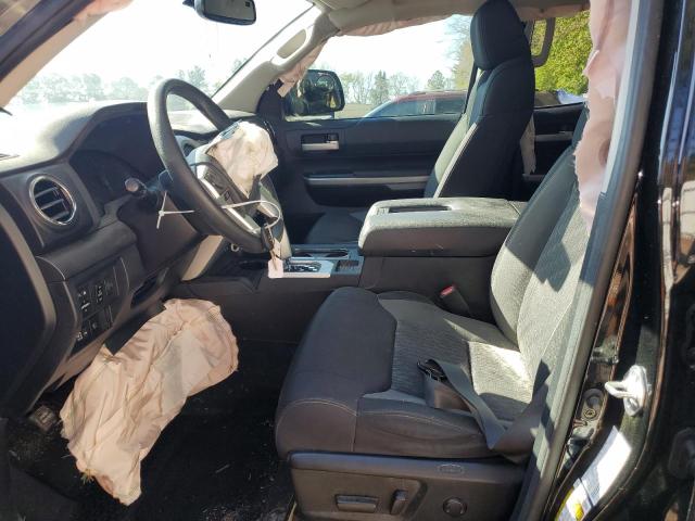 5TFRY5F1XMX277166 - 2021 TOYOTA TUNDRA DOUBLE CAB SR/SR5 BLACK photo 7