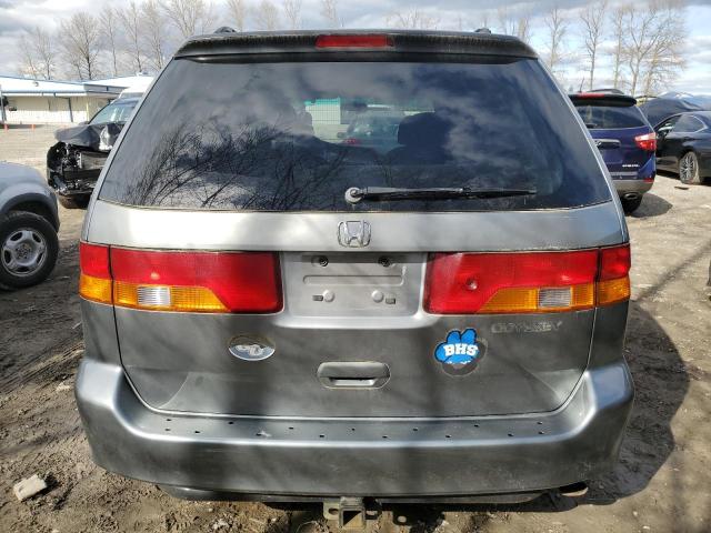 2HKRL18572H526023 - 2002 HONDA ODYSSEY LX GRAY photo 6