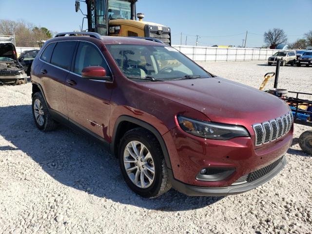 1C4PJLCB6KD247903 - 2019 JEEP CHEROKEE LATITUDE MAROON photo 4