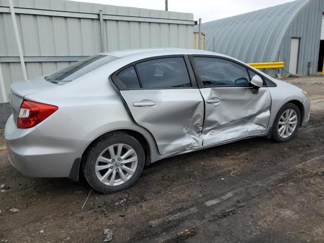 2HGFB2F87CH313058 - 2012 HONDA CIVIC EX SILVER photo 3