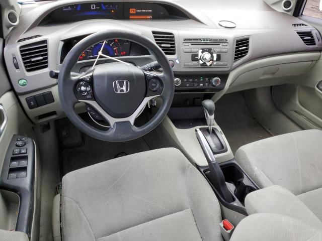 2HGFB2F87CH313058 - 2012 HONDA CIVIC EX SILVER photo 8