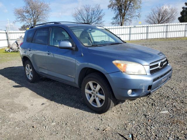 JTMBD31V186078644 - 2008 TOYOTA RAV4 LIMITED BLUE photo 4