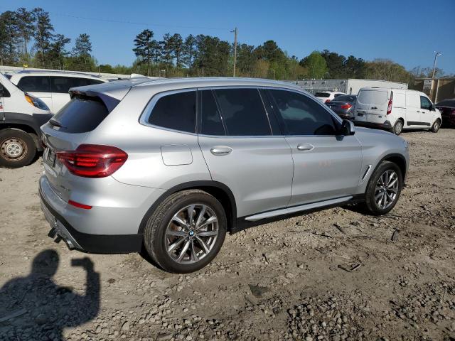 5UXTR9C57KLD95005 - 2019 BMW X3 XDRIVE30I SILVER photo 3