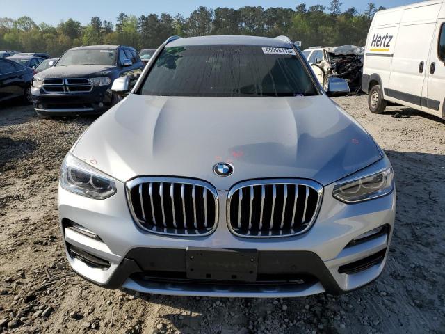 5UXTR9C57KLD95005 - 2019 BMW X3 XDRIVE30I SILVER photo 5