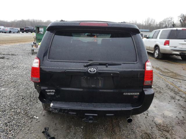 JTEZU14R78K017254 - 2008 TOYOTA 4RUNNER SR5 BLACK photo 6