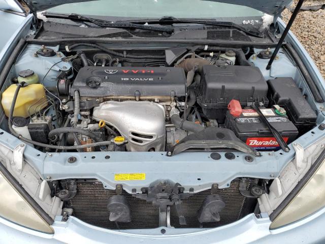 JTDBE32K863055622 - 2006 TOYOTA CAMRY LE BLUE photo 11