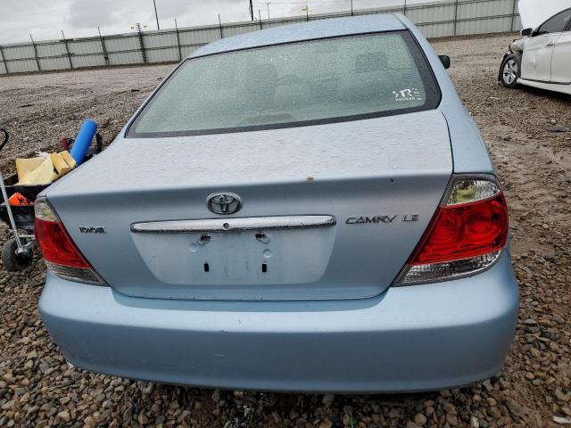 JTDBE32K863055622 - 2006 TOYOTA CAMRY LE BLUE photo 6