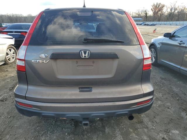 5J6RE3H3XAL019402 - 2010 HONDA CR-V LX GRAY photo 6