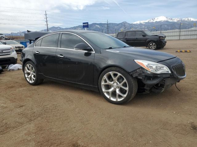 2G4GU5GX9E9220765 - 2014 BUICK REGAL GS BLACK photo 4