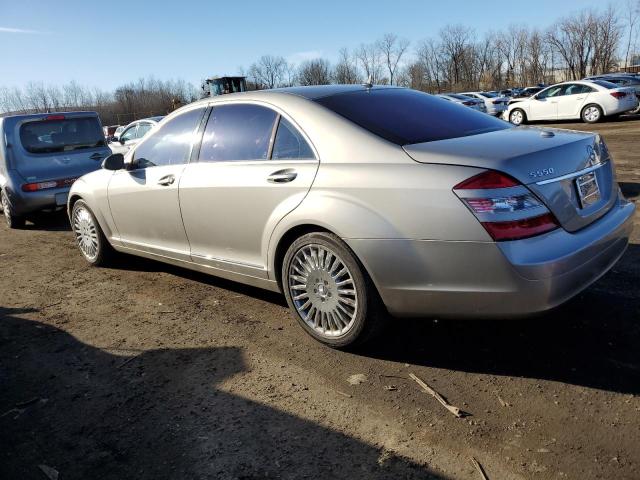 WDDNG71X07A078410 - 2007 MERCEDES-BENZ S 550 SILVER photo 2