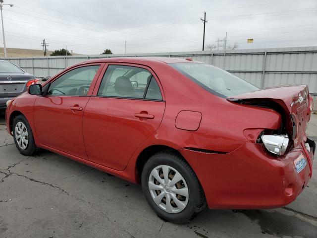 JTDBU4EE9AJ085327 - 2010 TOYOTA COROLLA BASE RED photo 2