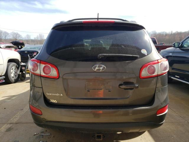 5XYZH4AG2CG118634 - 2012 HYUNDAI SANTA FE SE GRAY photo 6