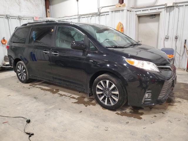 5TDDZ3DCXKS224339 - 2019 TOYOTA SIENNA XLE BLACK photo 4