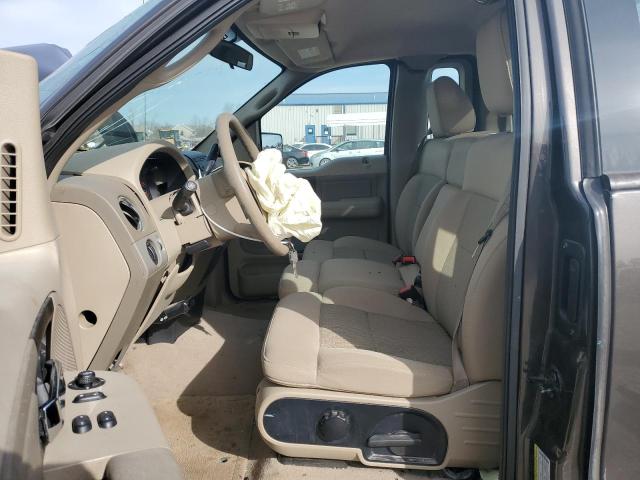 1FTRF14505NA88186 - 2005 FORD F150 GRAY photo 7