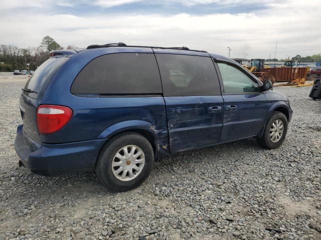 2C8GP74LX2R504361 - 2002 CHRYSLER TOWN & COU EX BLUE photo 3