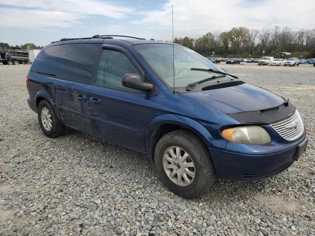 2C8GP74LX2R504361 - 2002 CHRYSLER TOWN & COU EX BLUE photo 4