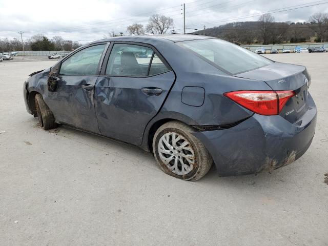 5YFBURHE3JP789270 - 2018 TOYOTA COROLLA L BLUE photo 2