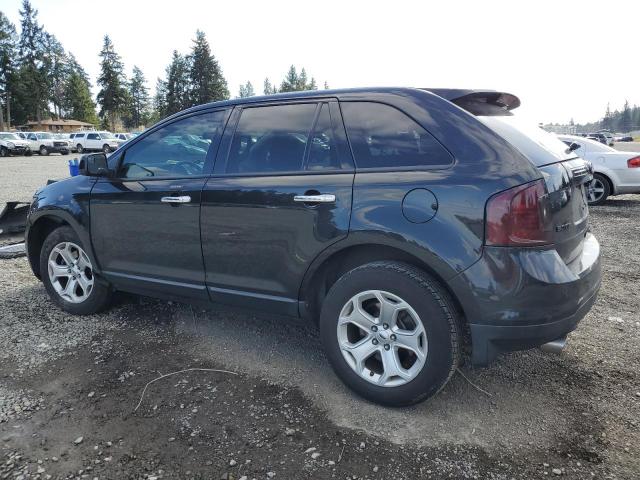 2FMDK4JC6BBA76556 - 2011 FORD EDGE SEL BLACK photo 2