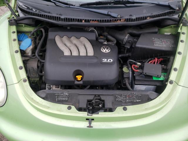 3VWBM31Y95M304643 - 2005 VOLKSWAGEN NEW BEETLE GL GREEN photo 11