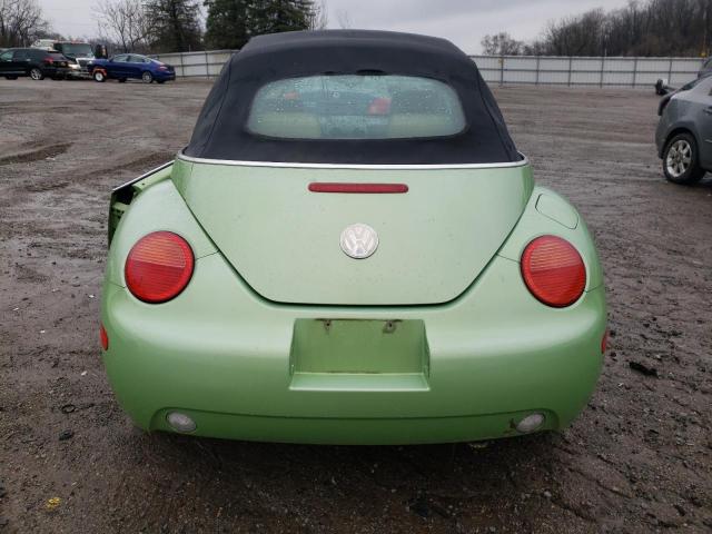 3VWBM31Y95M304643 - 2005 VOLKSWAGEN NEW BEETLE GL 绿色 照片 6